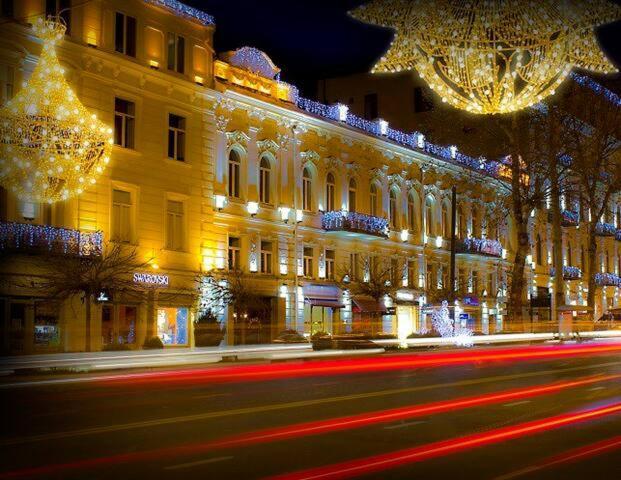 Parilament On Rustaveli 4 Rooms Tbilisi Esterno foto